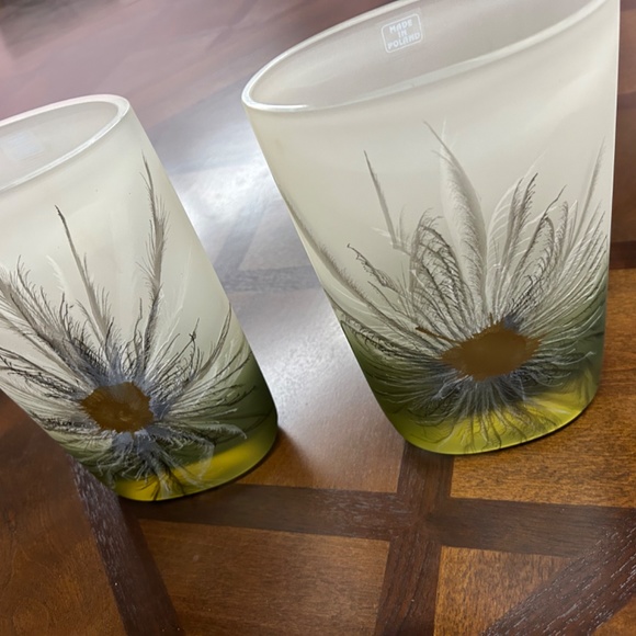 Glass vase - Picture 2 of 2